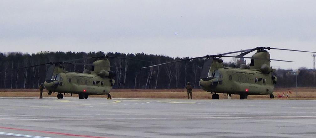 Boeing CH-47 Chinook w Bydgoszczy