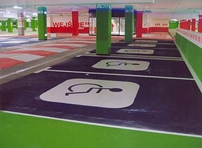 Parking dla niepełnosprawnych