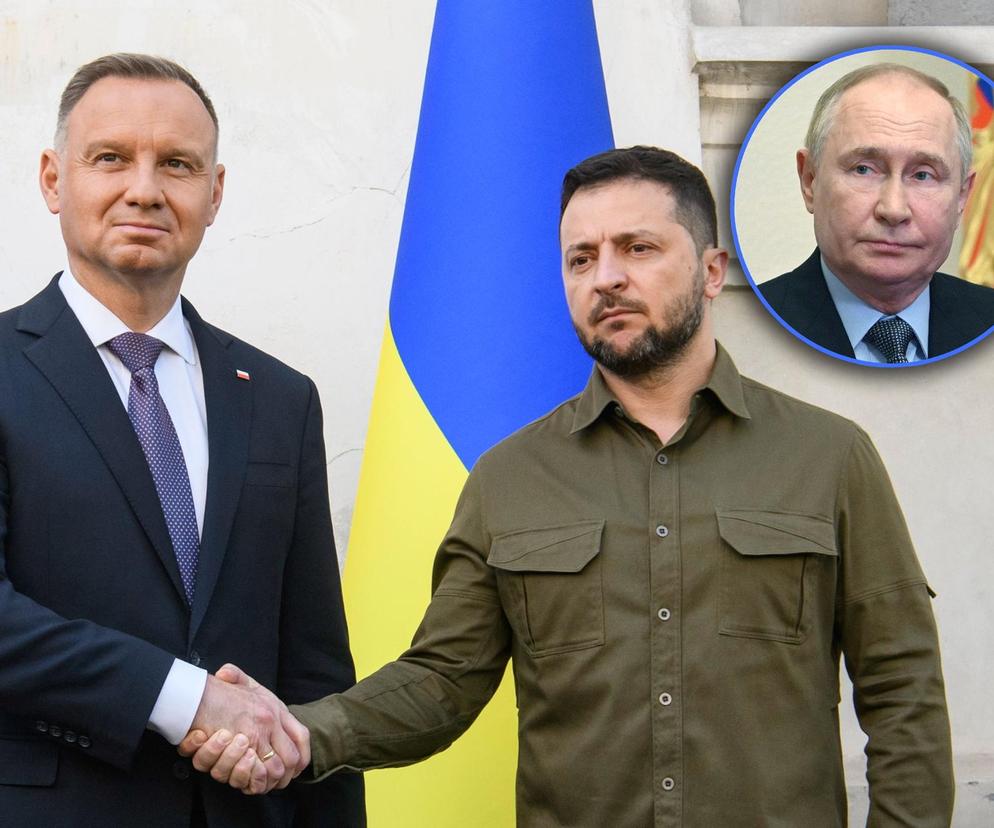 Duda, Zelensky, Putin