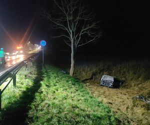 Wypadek na Lubelszczyźnie. Są poszkodowani, poważne utrudnienia po zderzeniu dwóch aut