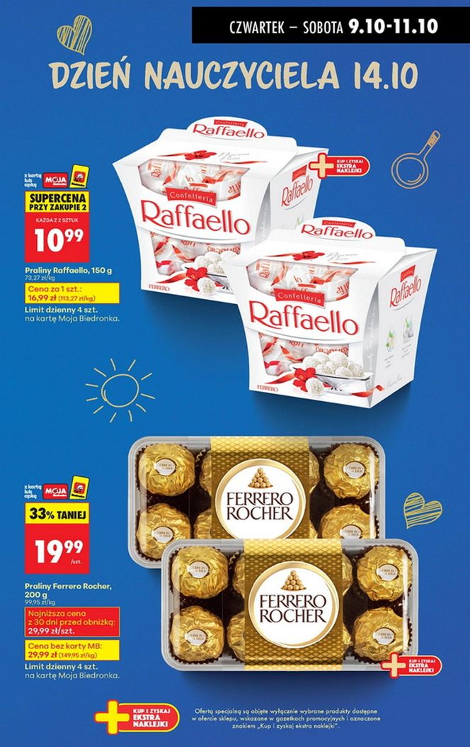 Promocje na weekend w Biedronce