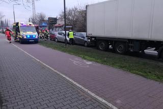 Karambol na Kamiennej w Bydgoszczy. Są utrudnienia w ruchu