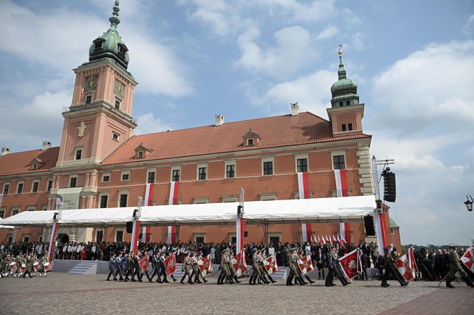 Uroczystości na pl. Zamkowym w Warszawie (3.05.2025)