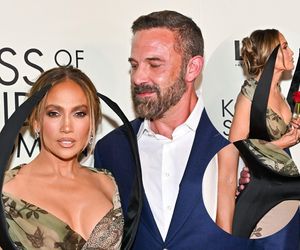 Jennifer Lopez i Ben Affleck znów razem. Jak on na nią patrzy!  Co to za macki wokół jej głowy i bioder?