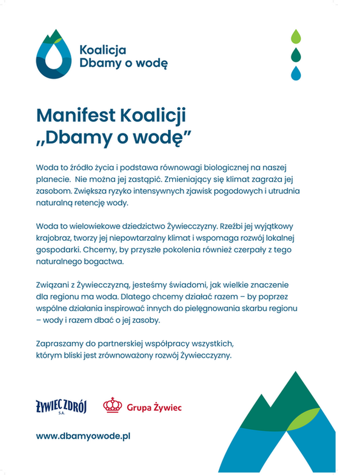 Koalicja "Dbamy o wodę"