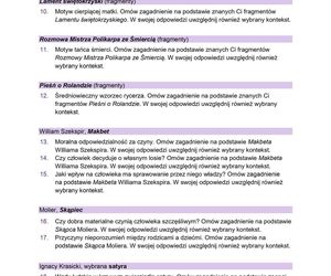 Pytania jawne na maturę ustną z języka polskiego 2026. CKE podała listę