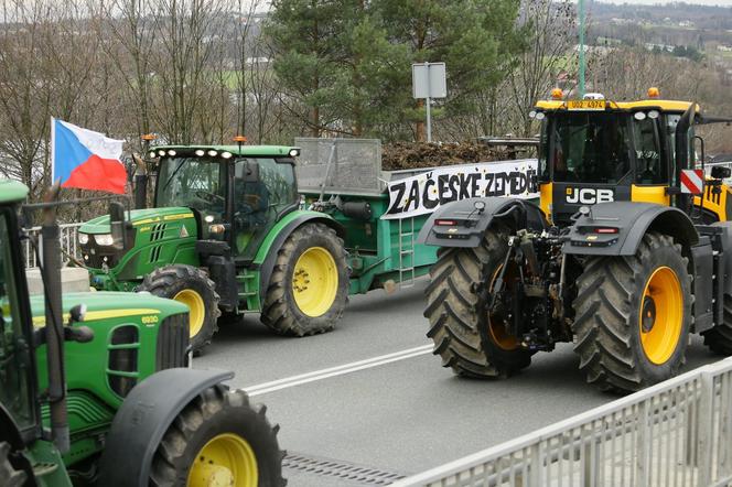 Protest rolników. Zablokowali granicę w Cieszynie