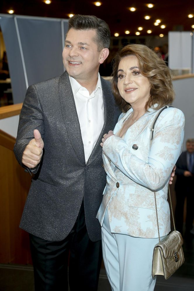 Danuta Martyniuk z maleństwem w ramionach. Pochwaliła się wnukiem