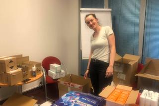 Maja Włoszczowska i Sidney Polak wspierają akcję Bezpieczny dystans