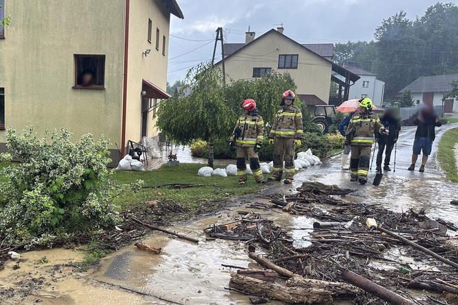 Ponad 40 interwencji podkarpackich strażaków 