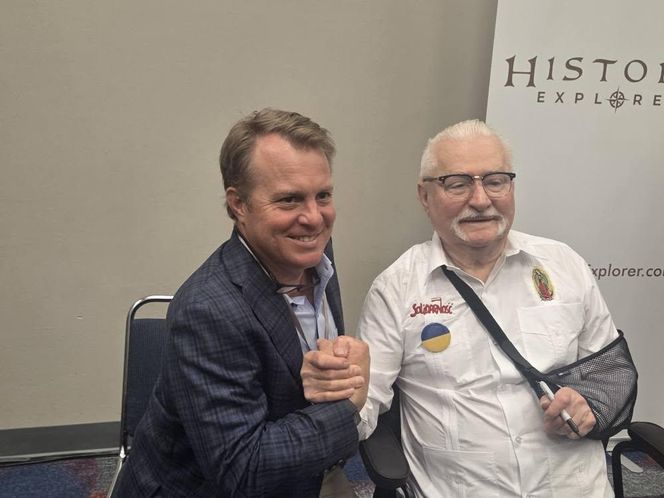 Lech Wałęsa w USA