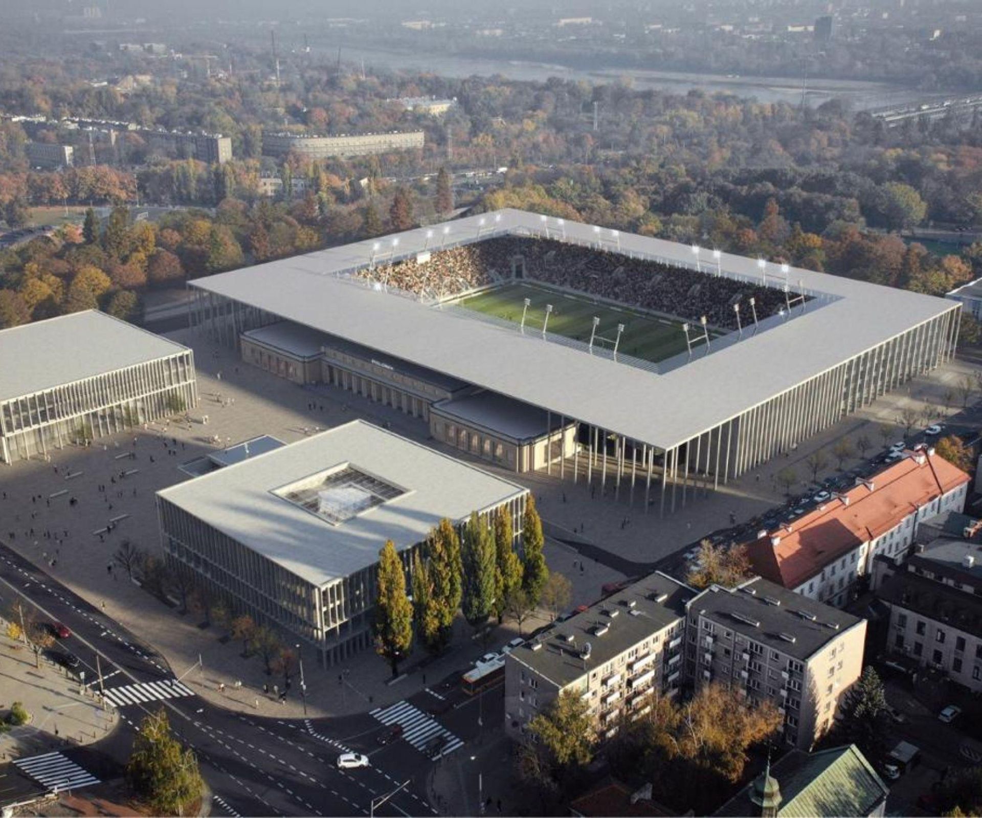 Nowy Stadion W Warszawie Do Tego Hala Sportowa Jest Pozwolenie Na Budow Warszawa Radio Eska