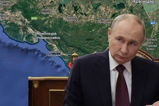 Dron spadł blisko pałacu Putina. Rozległy pożar w Rosji