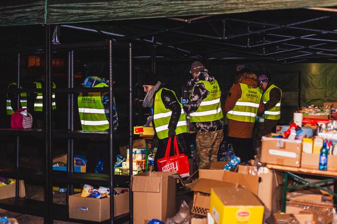 Harcerze z Siedlec aktywnie włączają się w pomoc uchodźcom w ramach kontyngentu humanitarnego ZHP "Zastęp Granica"