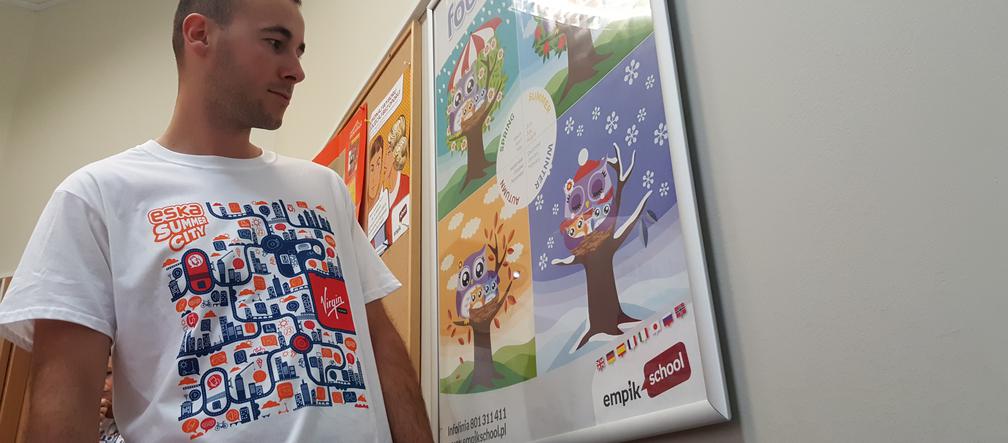 Wakacyjny patrol ESKI był w szkole języków obcych Empik School!