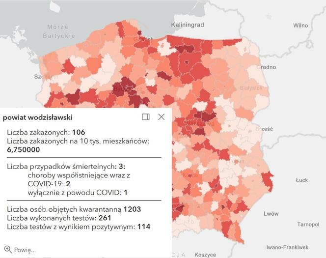 Koronawirus w województwie śląskim. Tak wygląda sytuacja w poszczególnych powiatach [RAPORT, 19 MARCA]
