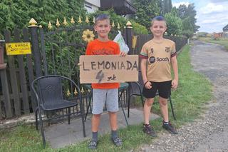Młodzi tarnogórzanie sprzedają lemoniadę