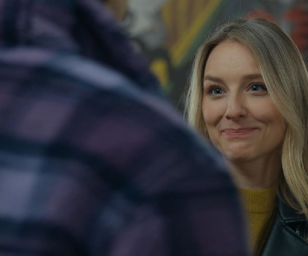 Barwy szczęścia, odcinek 3194. Grażyna (Kinga Suchan), Wiktor (Grzegorz Kestranek)