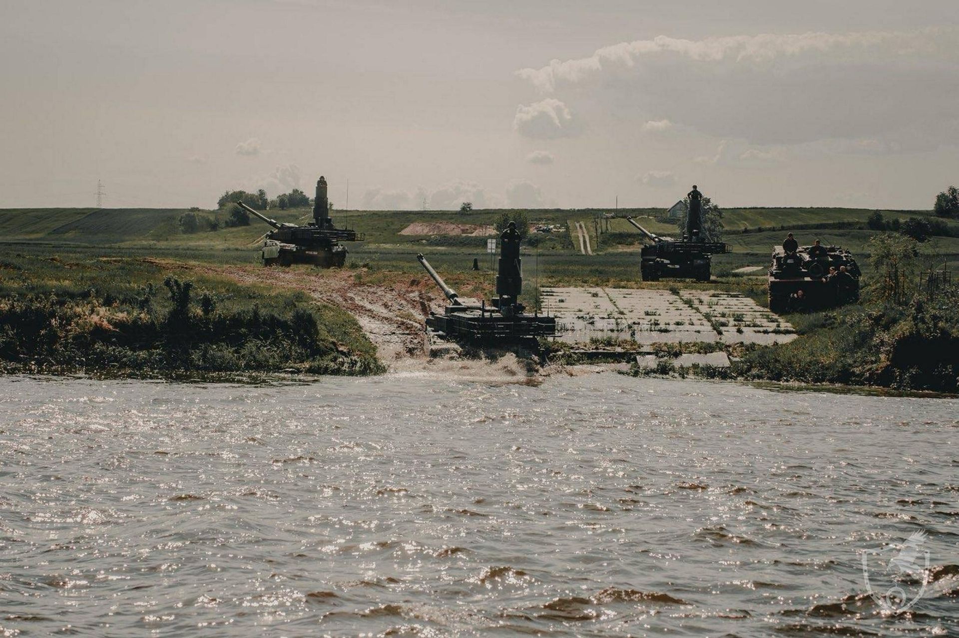 Czołgi K2 w akcji
