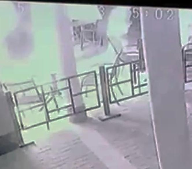 Pożar restauracji w Ostródzie