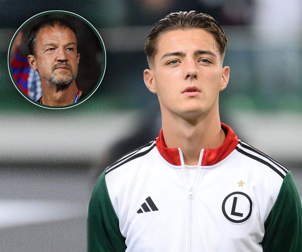 Kacper Urbański i Fredi Bobić