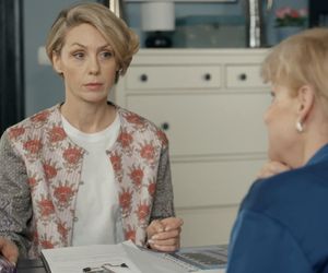 Barwy szczęścia odc. 3196. Małgorzata (Adrianna Biedrzyńska), Malwina (Joanna Gleń)