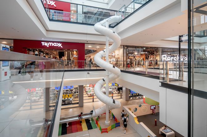 Nowa zjeżdżalnia w Galerii Echo w Kielcach