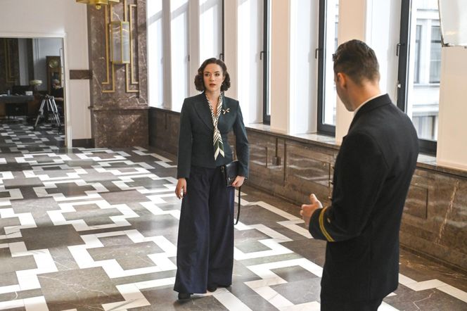 Zatoka szpiegów 2 sezon. Eva Stromberg (Sonia Mietielica), Ohlers (Mateusz Grabowski)