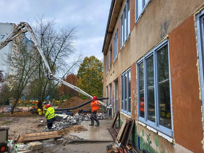 Remont szkoły na os. Sobieskiego w Poznaniu