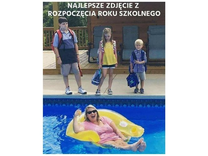 Memy o szkole i końcu wakacji