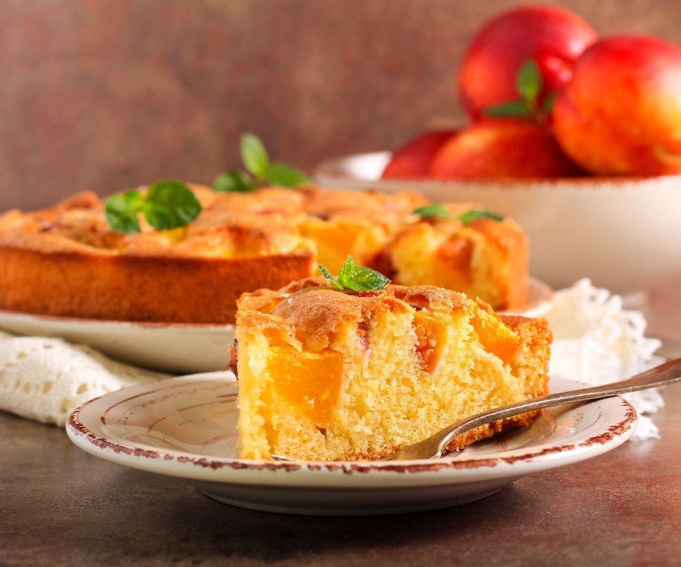 ciasto z nektarynakmi