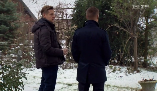 M jak miłość odcinek 1219, Paweł (Rafał Mroczek), Piotrek (Marcin Mroczek)