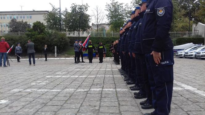 Ślubowanie nowych policjantów z Lubelszczyzny