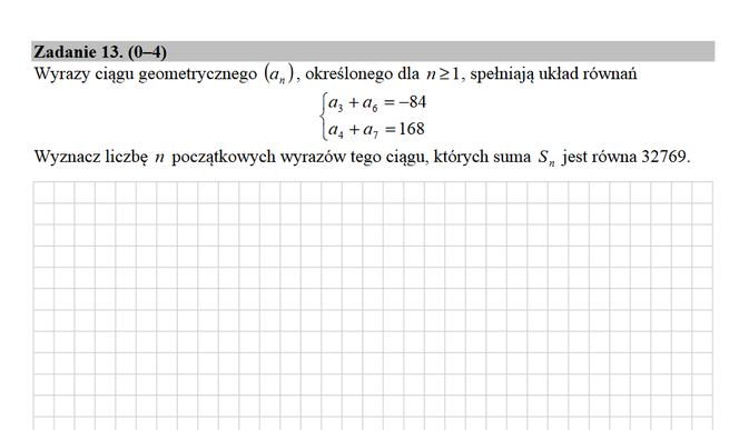 Matura 2020 rozszerzona matematyka. Przykładowe zadania egzaminacyjne