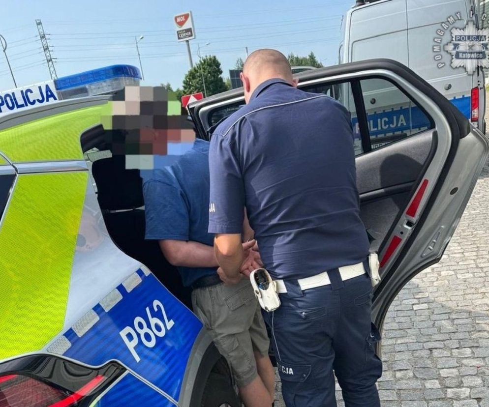 W Tychach zatrzymano obywatela Mołdawii. To przestępca seksualny. Ścigał go Interpol
