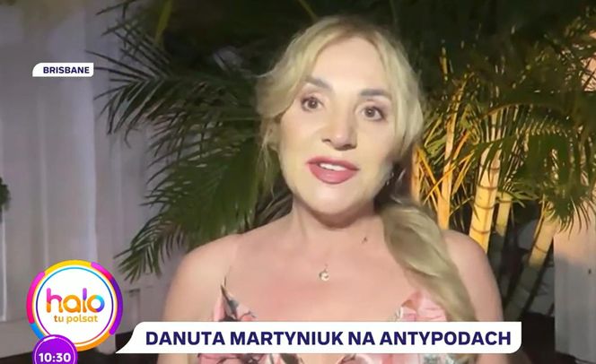 Danuta Martyniuk w "Halo, tu Polsat"