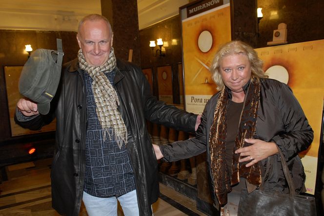 Jacek Cygan z żoną