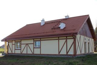 Wiejska świetlica w Ługwałdzie gotowa. Wyglądem nawiązuje do zabudowy regionalnej [ZDJĘCIA]