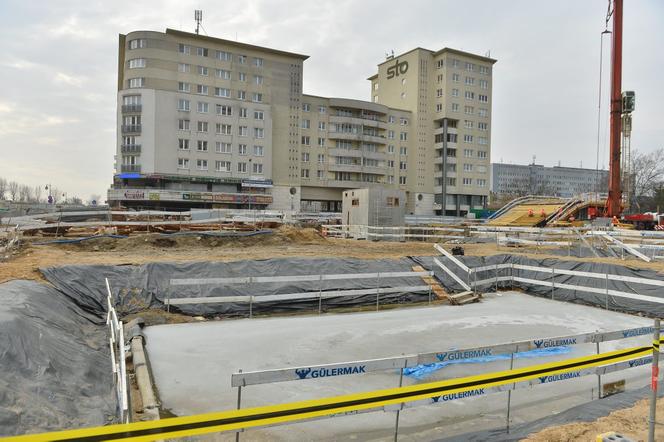 Budowa stacji metra na Targówku