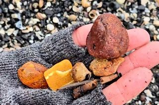 Mierzeja Wiślana. Spacerowiczka znalazła piękne okazy bursztynu. Ludzie zachwyceni [ZDJĘCIA].