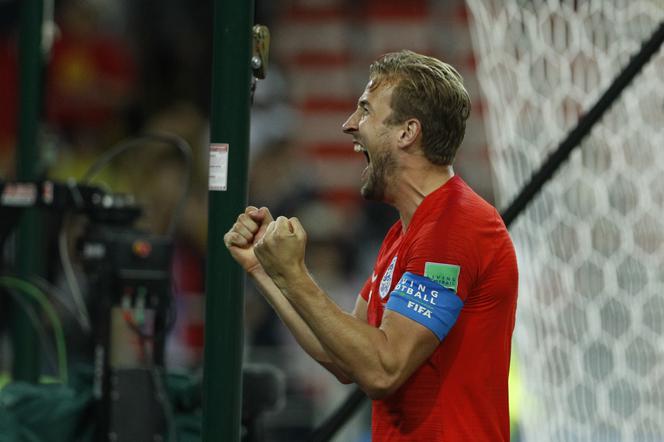 1/8 MŚ Rosja 2018: Kolumbia-Anglia: Harry Kane 