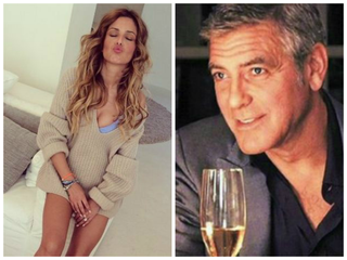 GWIAZDY W CIĄŻY: Cheryl Cole i George Clooney