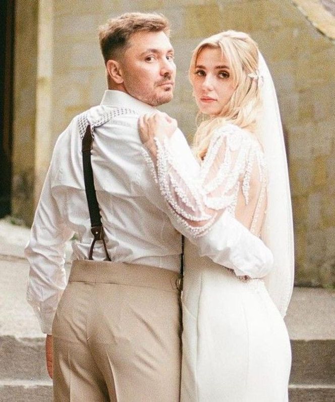 Daniel Martyniuk z żoną