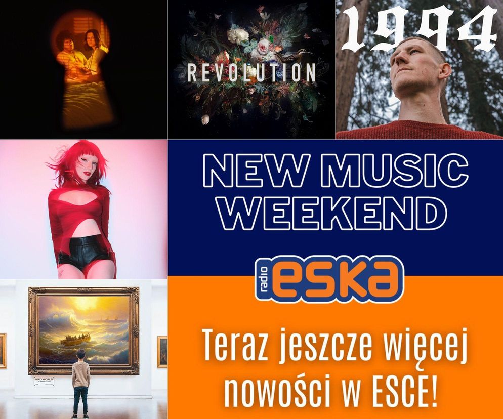 Selena Gomez & Gracie Abrams, Nathan Evans, Mans Zelmerlow w New Music Weekend w Radiu ESKA!