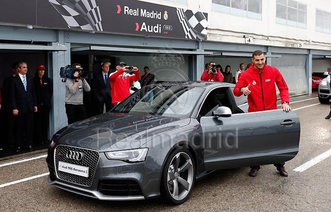 Karim Benzema i jego Audi