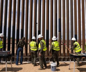 Meksyk/ Prasa wątpi w przydatność malowania muru granicznego z USA na czarno