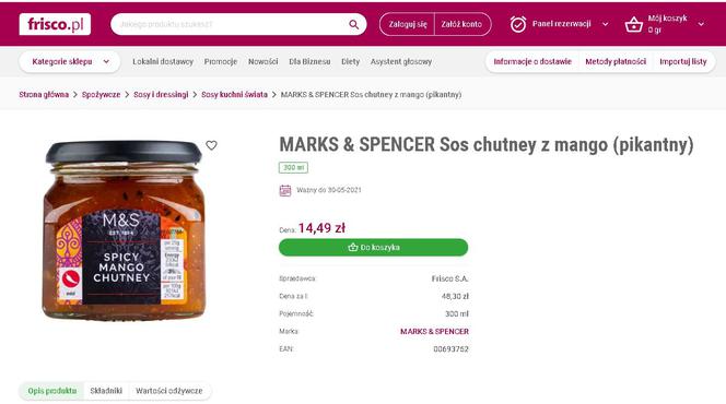 Marks&Spencer na Frisco.pl