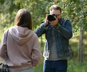 Pierwsza miłość, odcinek 3705. Arek (Dariusz Wieteska), Marta (Honorata Witańska)