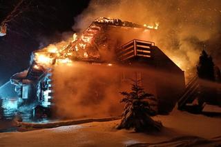 Pożar restauracji w Szczebrzeszynie