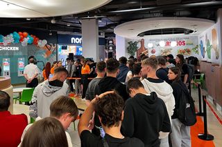 Tłumy na otwarciu Popeyes w Białymstoku